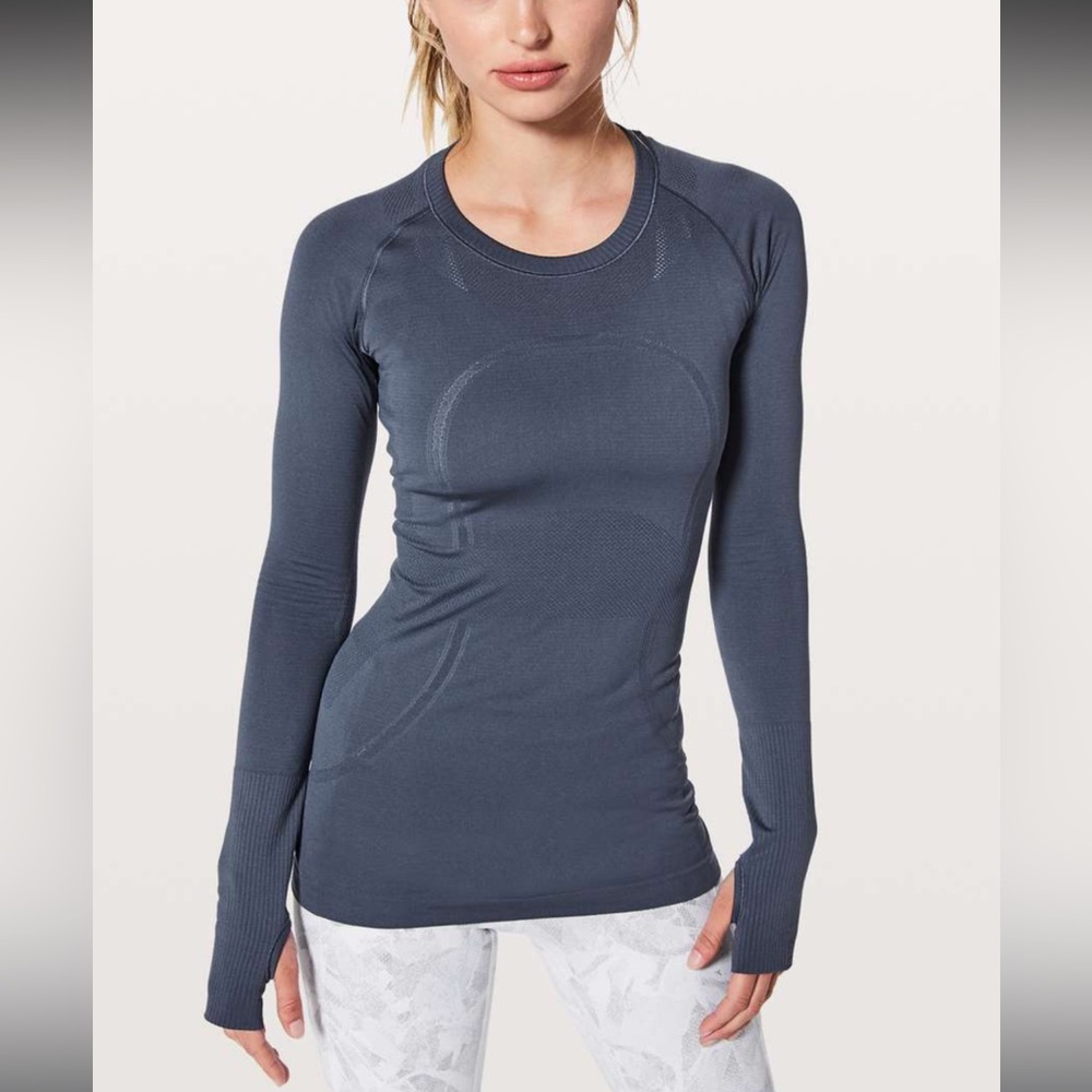 Lululemon Swifty Tech Top | Women’s Size 6 | Gray/Purple